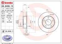 BREMBO 08840811 Bremsscheibe