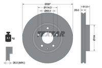 TEXTAR 92257403 Bremsscheibe