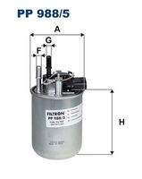 FILTRON PP988/5 Kraftstofffilter