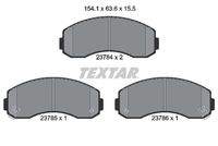 TEXTAR 2378401 Bremsbelagsatz, Scheibenbremse