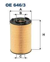 FILTRON OE646/3 Ölfilter