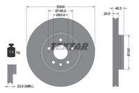 TEXTAR 92255703 Bremsscheibe