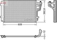 DENSO DCN41013 Kondensator, Klimaanlage