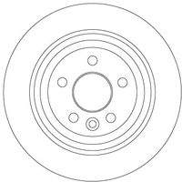 TRW DF6913 Bremsscheibe