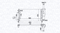 MAGNETI MARELLI 350213183600 Kühler, Motorkühlung