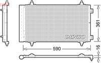 DENSO DCN21018 Kondensator, Klimaanlage