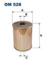 FILTRON OM528 Filter, Arbeitshydraulik