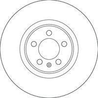 TRW DF6797S Bremsscheibe