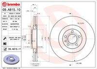 BREMBO 09A81511 Bremsscheibe