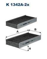 FILTRON K1342A2X Filter, Innenraumluft