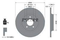 TEXTAR 92160103 Bremsscheibe