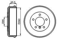 BOSCH 0986477038 Bremstrommel