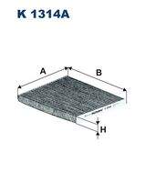 FILTRON K1314A Filter, Innenraumluft