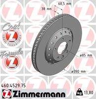 ZIMMERMANN 460452975 Bremsscheibe
