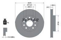 TEXTAR 92271905 Bremsscheibe