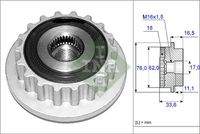 Schaeffler INA 535011810 Generatorfreilauf