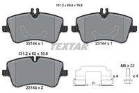 TEXTAR 2314401 Bremsbelagsatz, Scheibenbremse