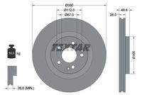 TEXTAR 92151005 Bremsscheibe