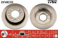 TRW DF4823S Bremsscheibe