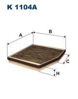 FILTRON K1104A Filter, Innenraumluft