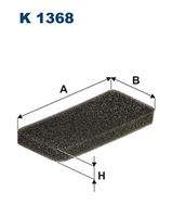 FILTRON K1368 Filter, Innenraumluft