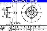 ATE 24032802541 Bremsscheibe