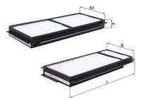 KNECHT LA346/S Filter, Innenraumluft