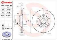 BREMBO 09A42731 Bremsscheibe