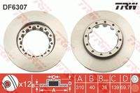 TRW DF6307S Bremsscheibe
