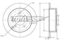 TOMEX Brakes TX7336 Bremsscheibe