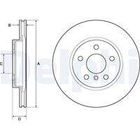 DELPHI BG4777C Bremsscheibe