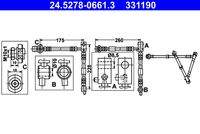 ATE 24527806613 Bremsschlauch