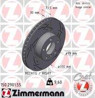 ZIMMERMANN 150290155 Bremsscheibe