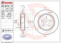 BREMBO 08B41211 Bremsscheibe