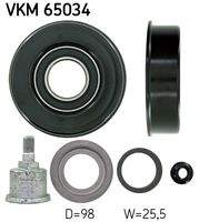 SKF VKM65034 Umlenk-/Führungsrolle, Keilrippenriemen