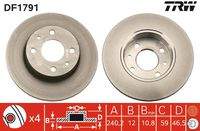 TRW DF1791 Bremsscheibe