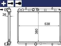 MAHLE CR2014000S Kühler, Motorkühlung