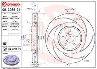 BREMBO 09C26621 Bremsscheibe