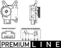 MAHLE AA16000P Stellelement, Mischklappe