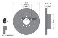 TEXTAR 92288403 Bremsscheibe