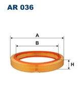 FILTRON AR036 Luftfilter