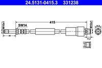 ATE 24513104153 Bremsschlauch