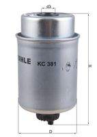 KNECHT KC381 Kraftstofffilter