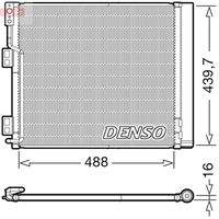 DENSO DCN46028 Kondensator, Klimaanlage