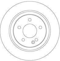 TRW DF6788S Bremsscheibe