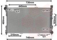 VAN WEZEL 30002286 Kühler, Motorkühlung