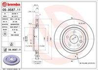 BREMBO 09958711 Bremsscheibe