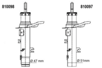 AL-KO 810097 Stoßdämpfer