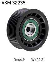 SKF VKM32235 Umlenk-/Führungsrolle, Keilrippenriemen