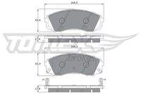 TOMEX Brakes TX1749 Bremsbelagsatz, Scheibenbremse
